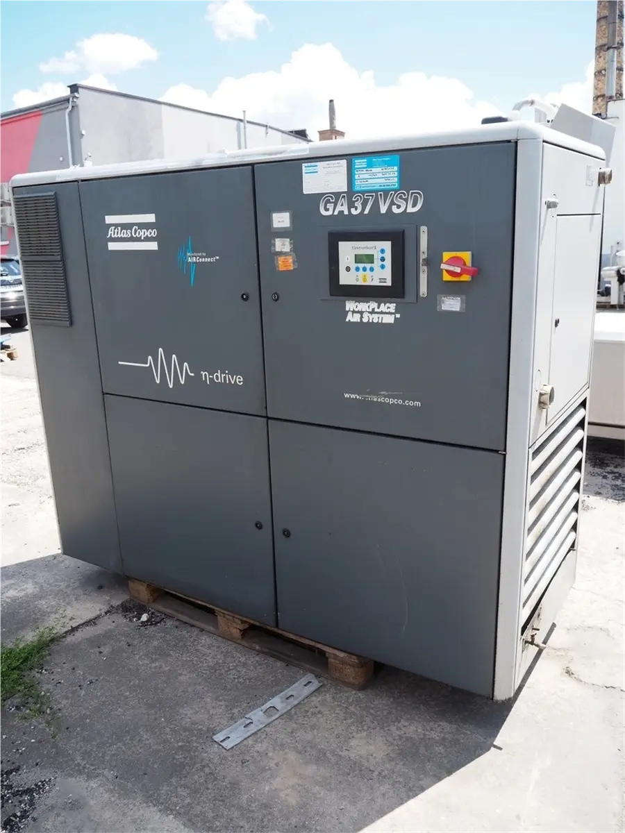 COMPRESSORE ARIA COMPRESSA COPCO GA 37 VSD